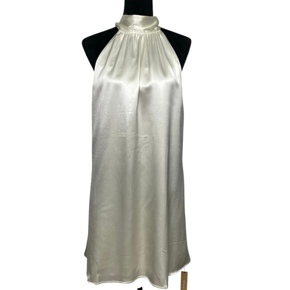 NWT - Reformation Corinth Silk Mini Dress - Picture 2 of 8